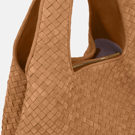 LES VISIONNAIRES PAZ Weave Schoudertas Leer 44 cm