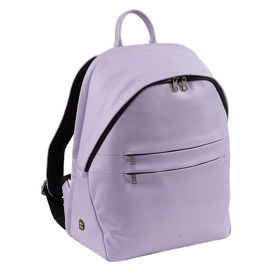 DuDu New York Dagrugzak Leer 41 cm Laptop compartiment