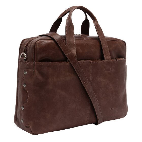 Voi City Cowboy Koffer Leer 41 cm Laptop compartiment