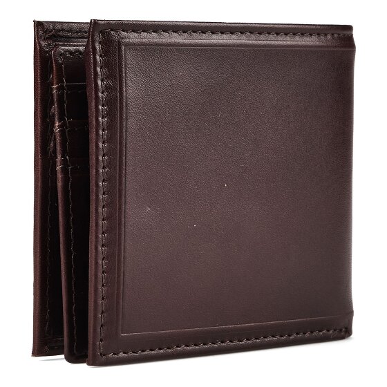 camel active Wood Portemonnee RFID-bescherming Leder 10.5 cm