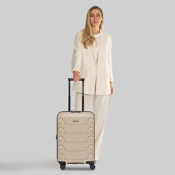 Smartbox Edition 01 4 wielen Cabinewagen 55 cm met uitbreidingsplooi