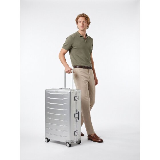 Stratic Phoenix 4-wielige trolley L Aluminium 76 cm