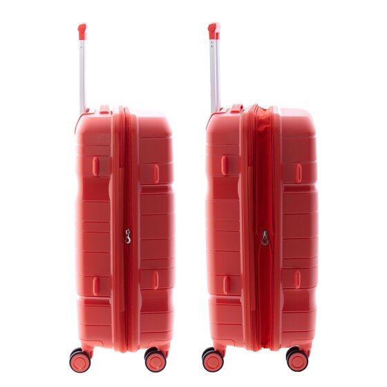 Gladiator 3800 4 wielen Trolley 67 cm met uitbreidingsplooi
