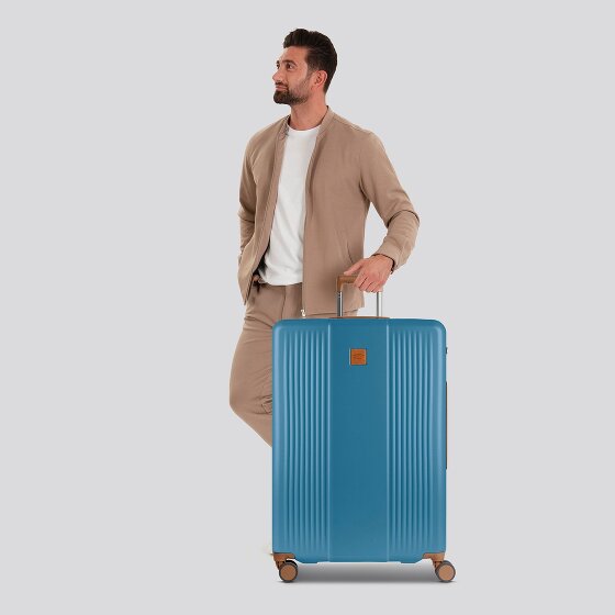 Bric's Ferrara 4 wielen Trolley L 77 cm met uitbreidingsplooi