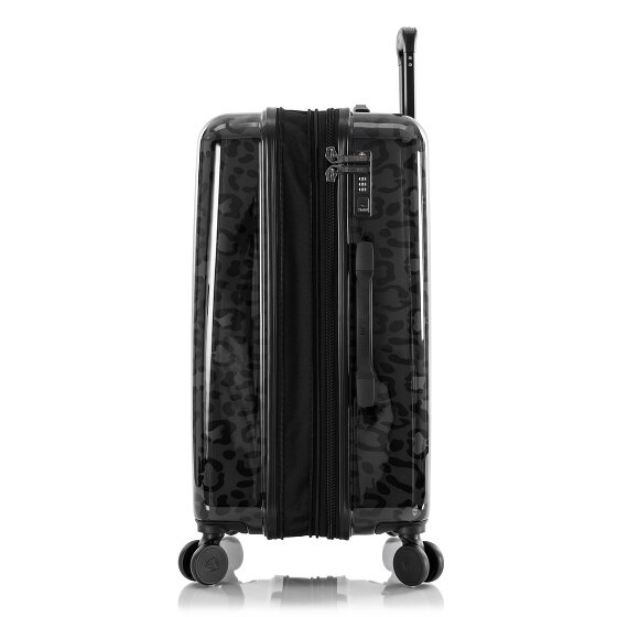 Heys Black Camo 4 wielen Kofferset 3-delig met uitbreidingsplooi