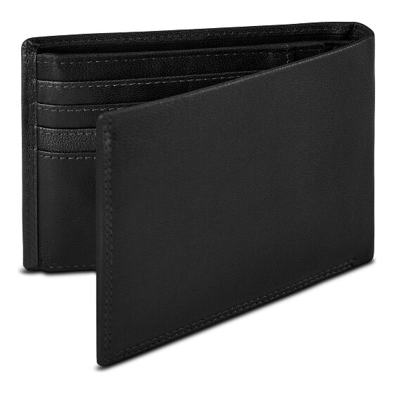 bugatti Valencia Portemonnee RFID-bescherming Leder 12 cm