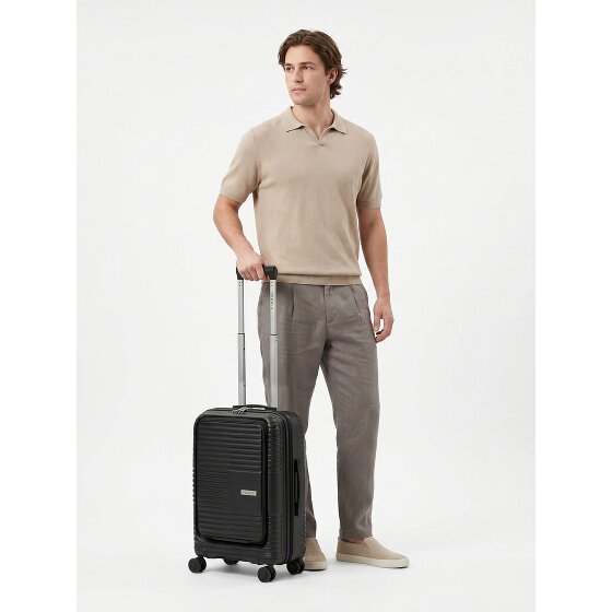 Redolz Essentials 17 2.0 4 wielen Cabinewagen 55 cm Laptopvak met uitbreidingsplooi