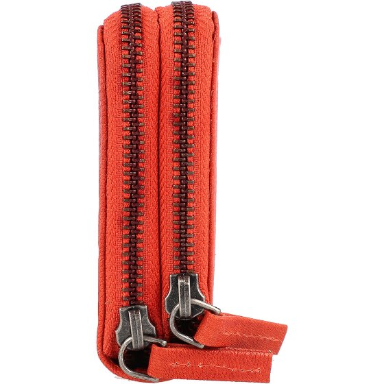 Mika Leren portemonnee 19,5 cm