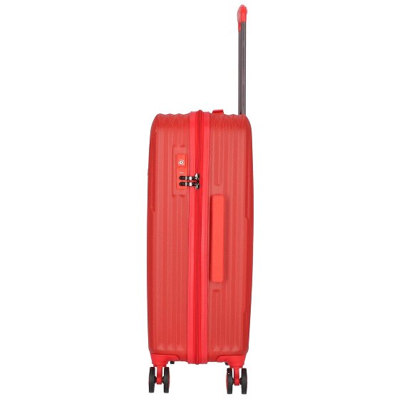 Check.In Liverpool 4 Roll Suitcase Set 3st.