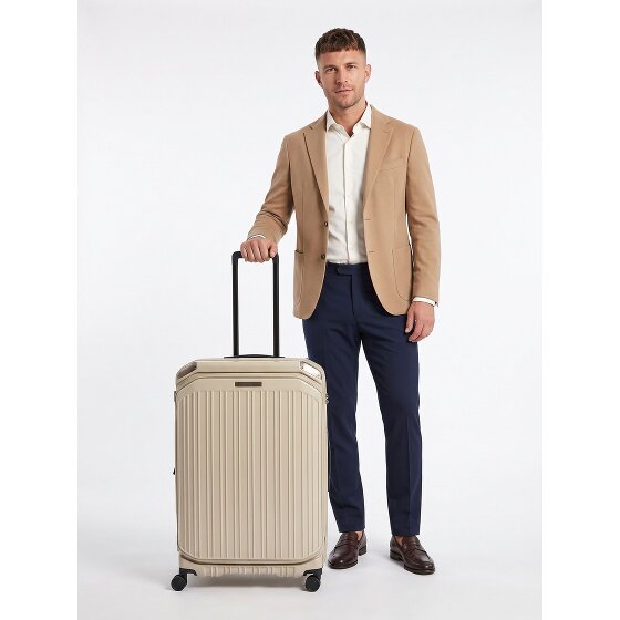 Piquadro PQ-Light 4 wielen Trolley 78 cm met uitbreidingsplooi