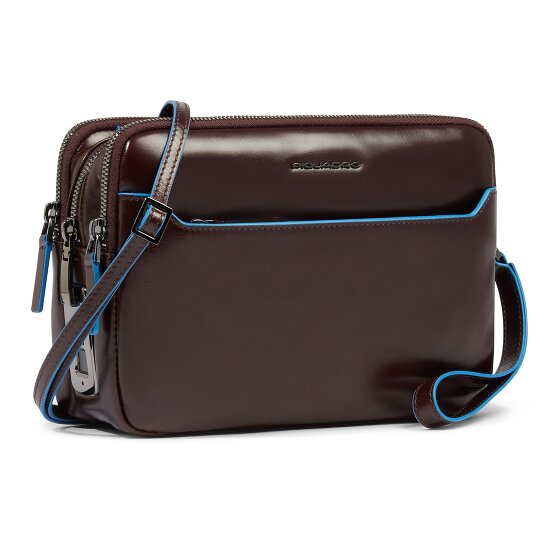 Piquadro Blue Square Schoudertas Leer 23 cm