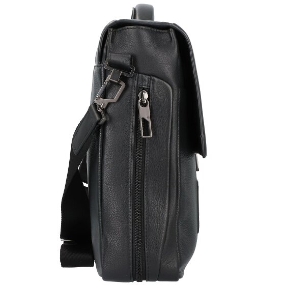Piquadro Akron aktetas leer 42 cm Laptopvak