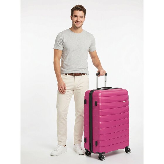Bench Paris 4 wielen Trolley L 76 cm met uitbreidingsplooi