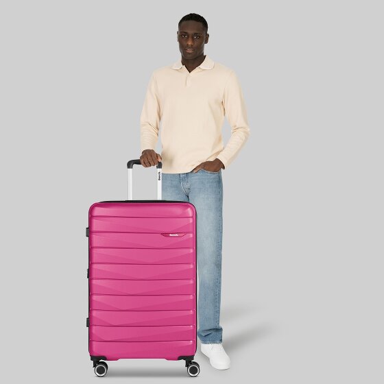 Bench Paris 4 wielen Trolley L 76 cm met uitbreidingsplooi