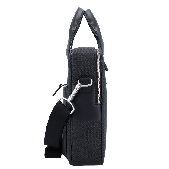 Lacoste Chantaco aktetas Leer 39 cm Laptopcompartiment