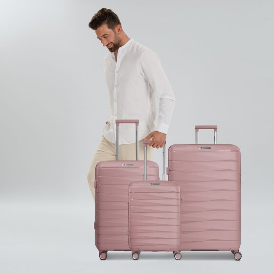 Franky London 4 wielen Kofferset 3-delig met uitbreidingsplooi