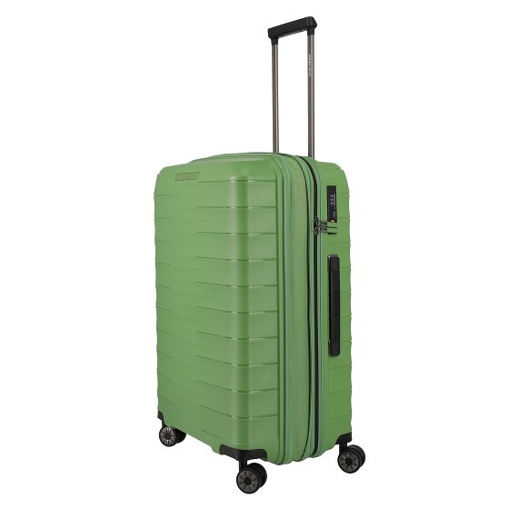 Travelite Mooby 4 wielen Trolley M 66 cm met uitbreidingsplooi