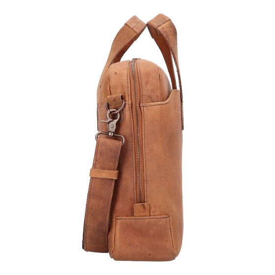 Harold's Antic aktetas Leer 39 cm Laptopvak