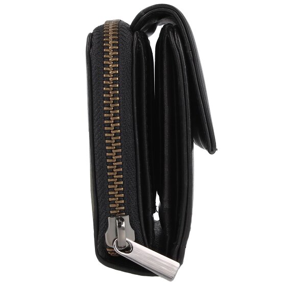 Greenland Nature Black Nappa Portemonnee RFID-bescherming Leer 13 cm