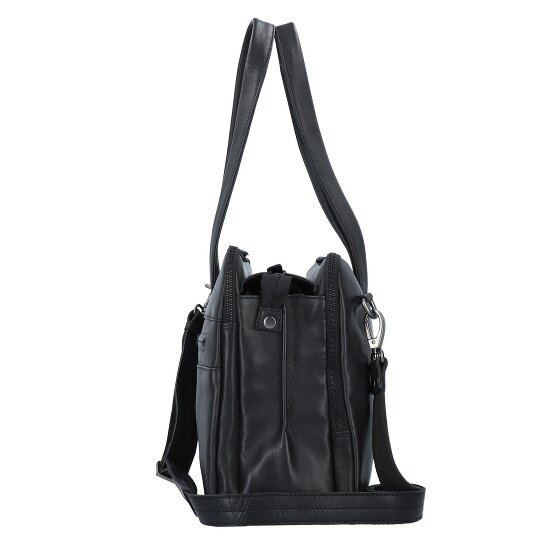 Plevier Hearst Koffer Leer 43 cm Laptop compartiment