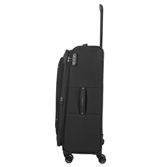 Travelite Umbria 4 wielen Trolley L 77 cm met uitbreidingsplooi
