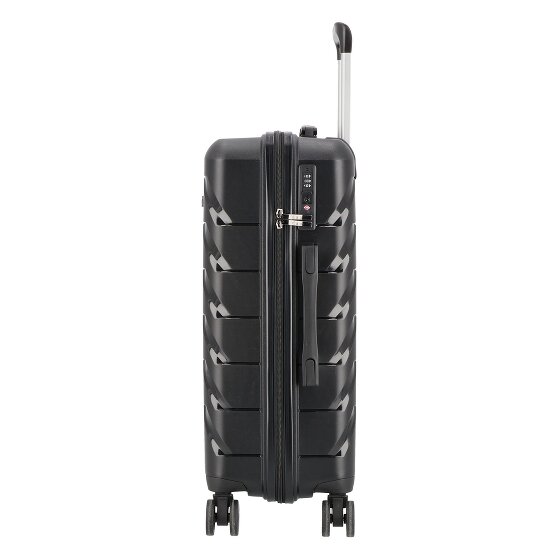d&n Travel Line 4100 4 wielen Trolley M 64 cm