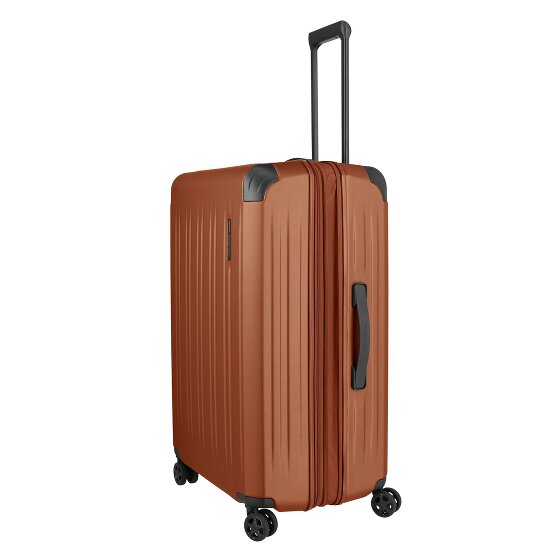 Travelite Dynamiic 4 wielen Trolley L 76 cm met uitbreidingsplooi