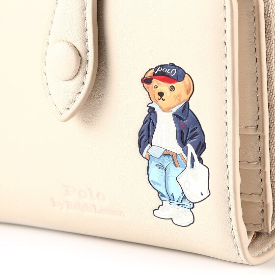 POLO RALPH LAUREN Bear Portemonnee Leer 10 cm