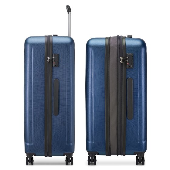 Roncato Kinetic 2.0 4 wielen Kofferset 3-delig met uitbreidingsplooi