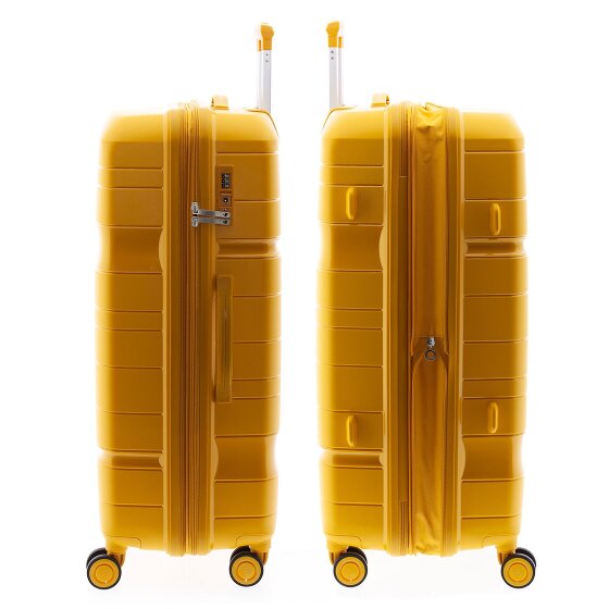 Gladiator 3800 4 wielen Trolley 77 cm met uitbreidingsplooi