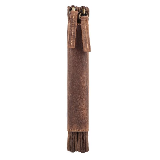 Greenburry Vintage Potloodetui Leer 13 cm