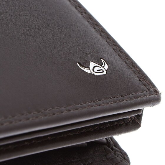 Golden Head Polo RFID Bescherm Portemonnee Leder 9 cm