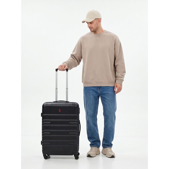 Wenger Amplar Evo 4 wielen Trolley L 75 cm met uitbreidingsplooi