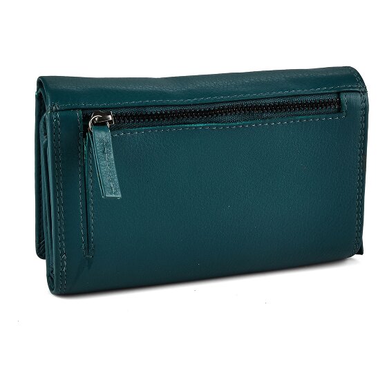 Greenburry Sponsachtig portefeuille leer 15,5 cm