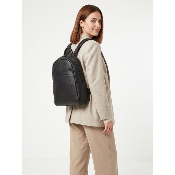 Castelijn & Beerens Lou Dagrugzak RFID-bescherming Leder 43 cm Laptopvak