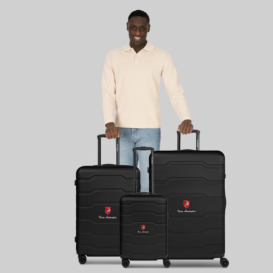 Tonino Lamborghini Bologna 4 wielen Kofferset 3-delig