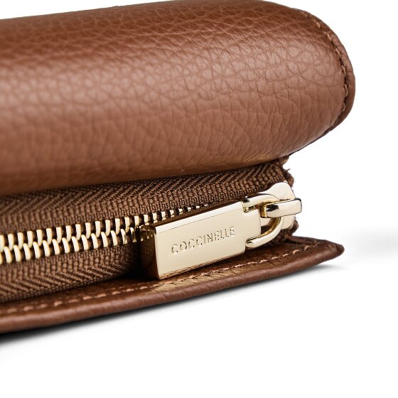 Coccinelle Metallic Zacht Portemonnee Leer 14 cm