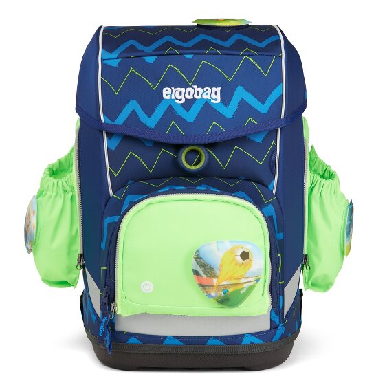 Ergobag Accessoires Fluo Led Zakken Veiligheidsset 3st. Ergobag Accessoires Fluo Led Zakken Veiligheidsset 3st.