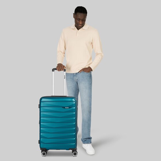 Bench Paris 4 wielen Trolley M 66 cm met uitbreidingsplooi