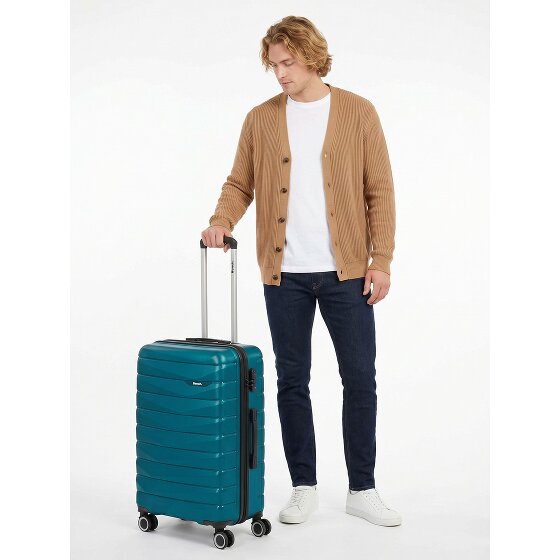 Bench Paris 4 wielen Trolley M 66 cm met uitbreidingsplooi