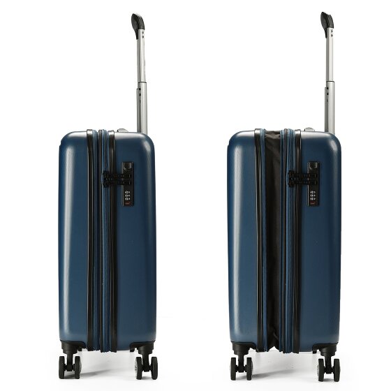 Gabol Future Plus 4 wielen Cabinewagen 55 cm met uitbreidingsplooi