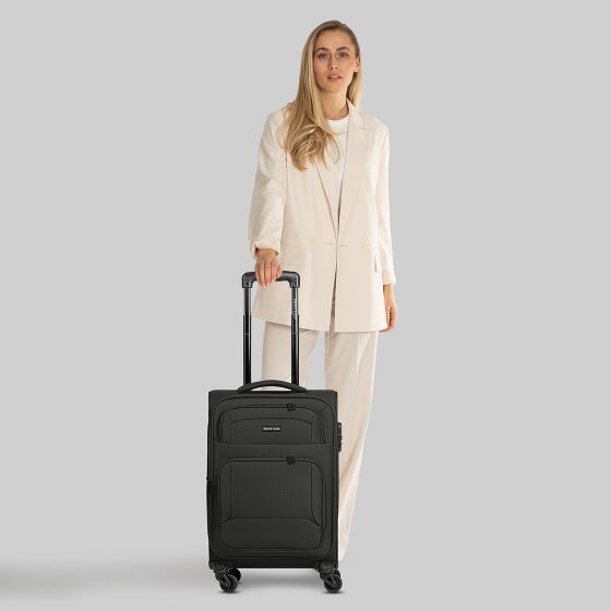 Smartbox Edition 04 4 wielen Cabinewagen 56 cm met uitbreidingsplooi