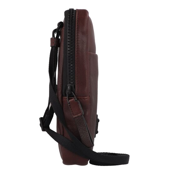 Piquadro Harper Telefoonhoesje Leer 12 cm