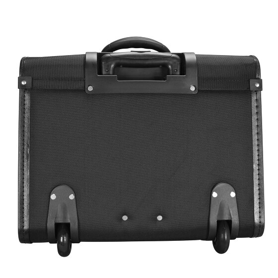d&n Business & Travel 2 wielen Zakelijke trolley 35 cm Laptopvak
