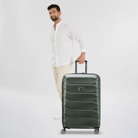 Delsey Paris Meteor 4 wielen Trolley L 78 cm met uitbreidingsplooi