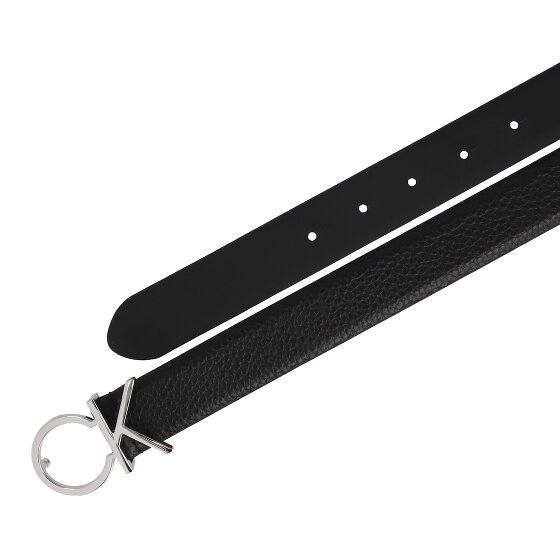 Calvin Klein CK Logo Riem Leer