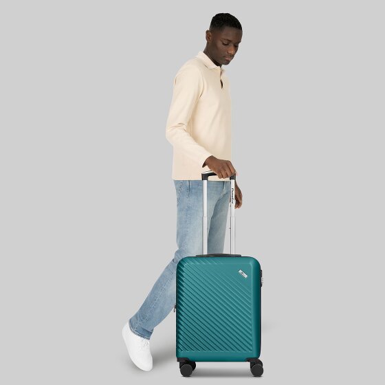 Check.In Paradise 2.0 4 wielen Cabinewagen S 55 cm met uitbreidingsplooi