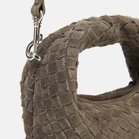 LES VISIONNAIRES Greta Micro weave Handtas Leder 20 cm