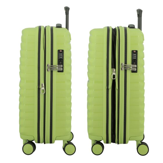 Jump Xwave 4 wielen Cabinewagen 55 cm met uitbreidingsplooi