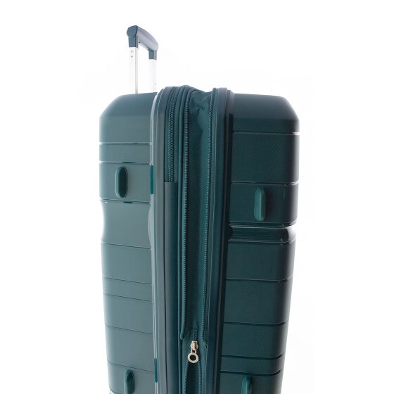 Gladiator 3800 4 wielen Trolley 77 cm met uitbreidingsplooi